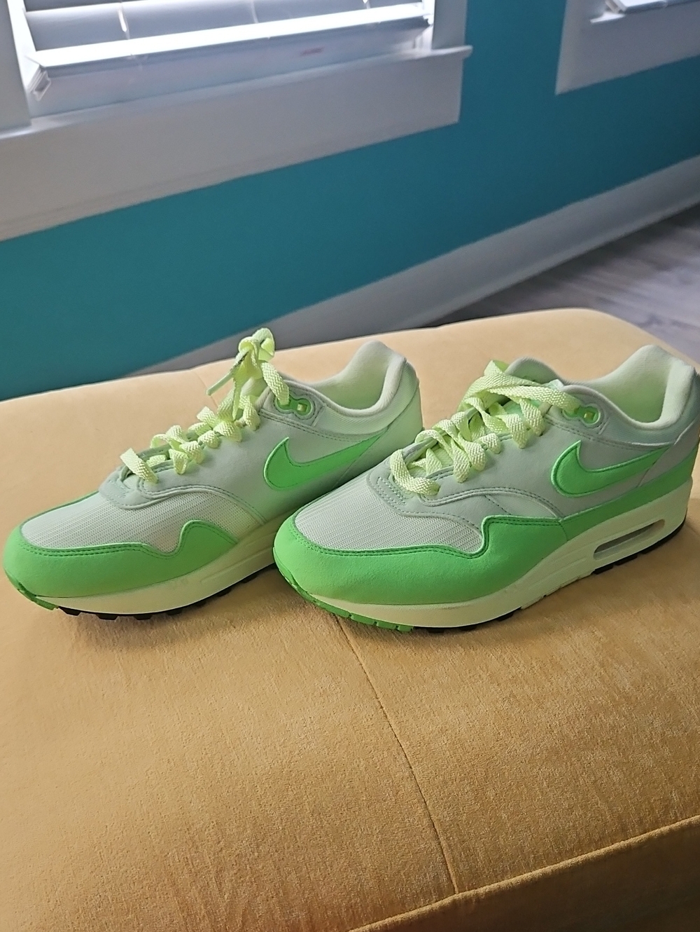Nike Women’ Low-Top SneakersAir Max 1 ’87 WMNS “Vapor Green"